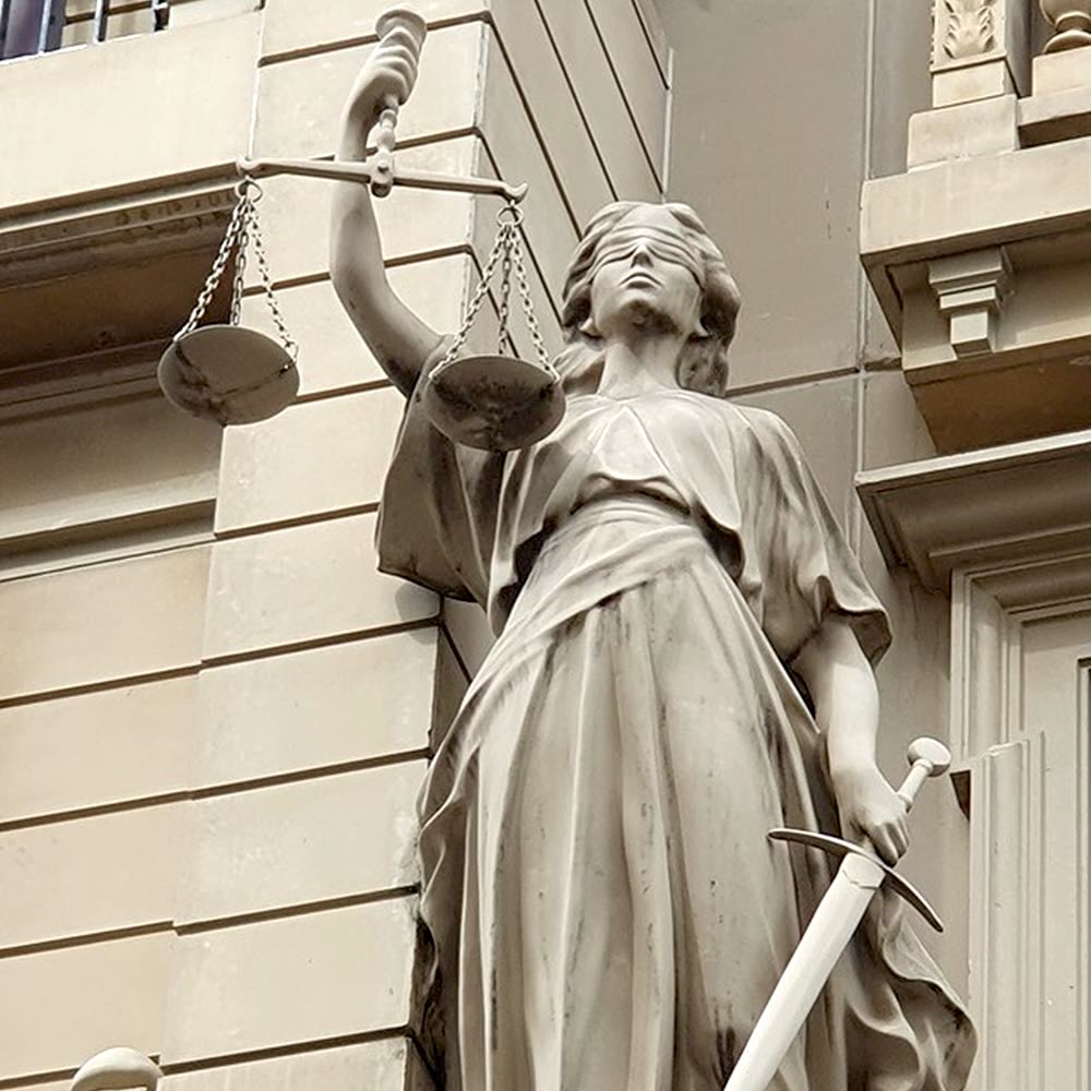 Lady Justice Statue, Istanbul Bar Association, Turkey